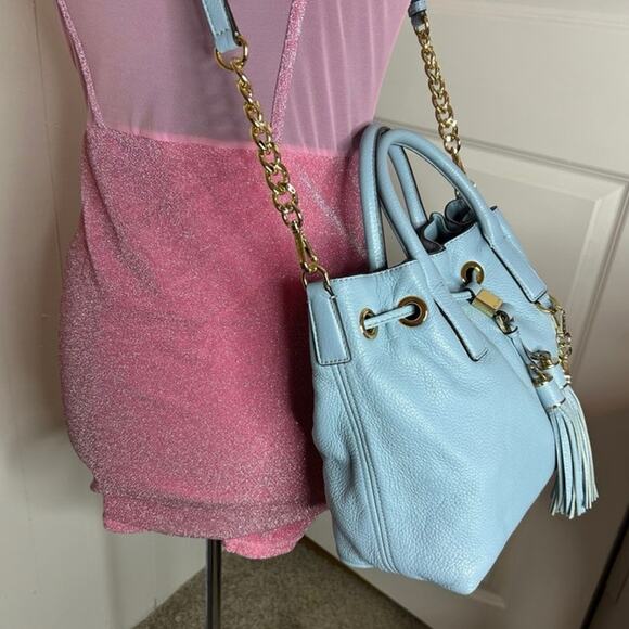 °｡⋆♡ Michael Kors Blue Handbag & Wallet (HB-15) - Picture 7 of 14
